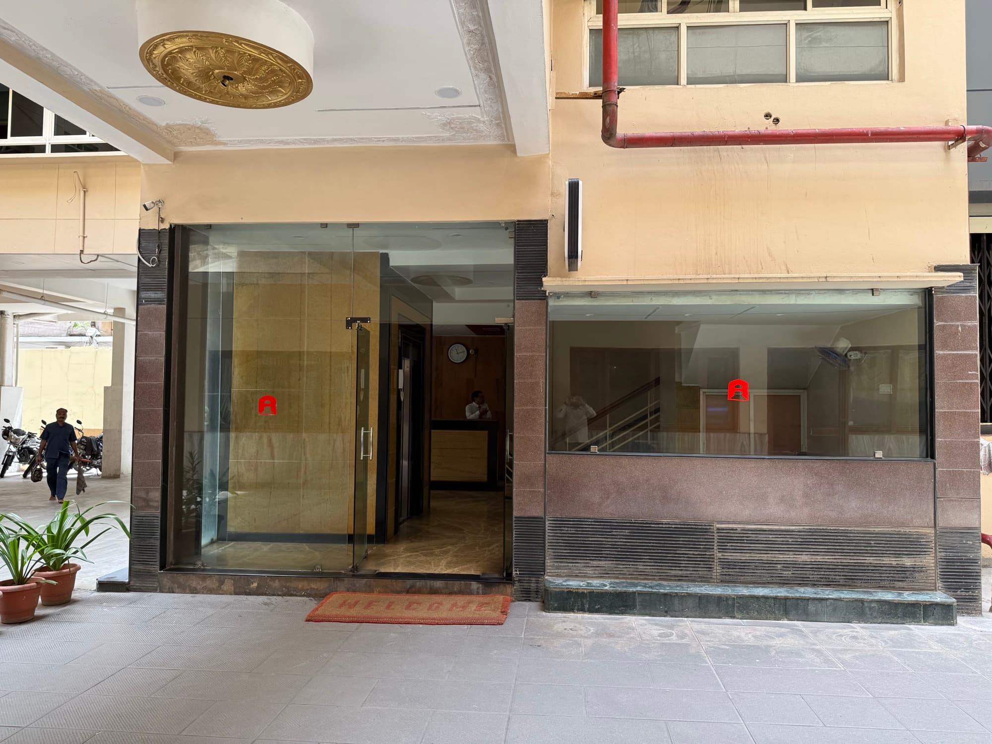 Building entrance