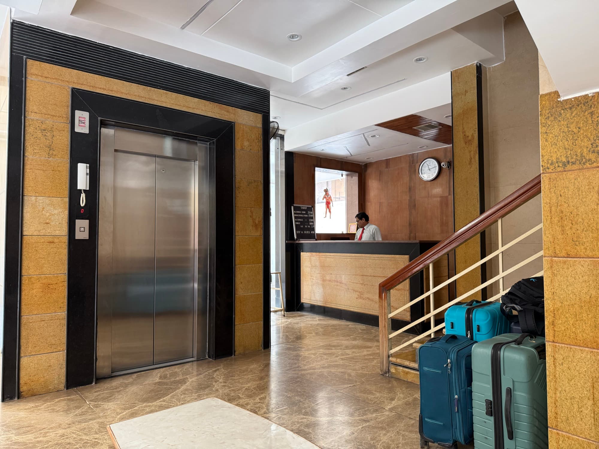 Lift lobby